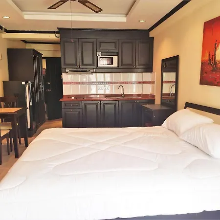 Jomtien Beach Condo Sea View Studio Apartment 12Th Floor